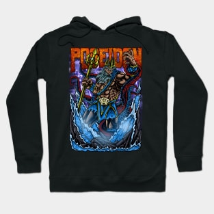 Poseidon Greek God Mithology Hoodie